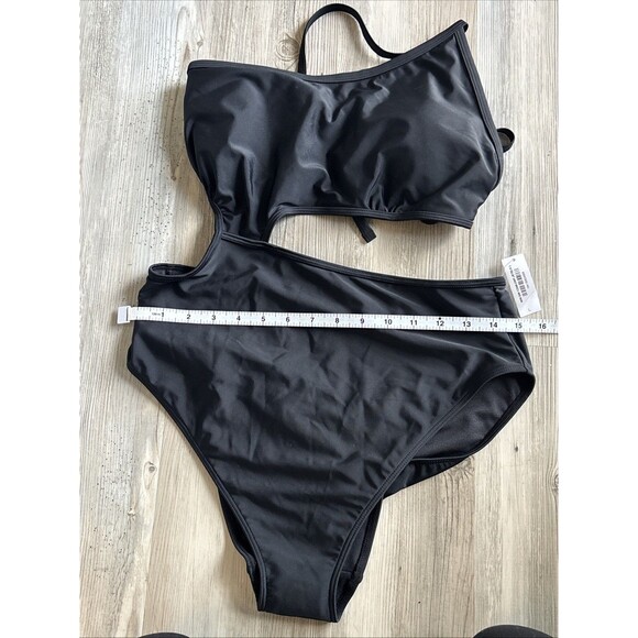 Adore Me Asymmetrical One Piece With Cutouts Size Large NWT - Picture 4 of 8